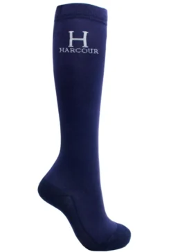 2 PAIRES DE CHAUSSETTES BADMINTON MARINE