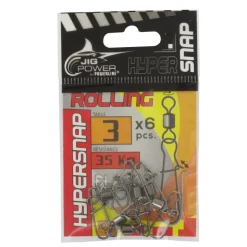 AGRAFES HYPERSNAP ROLLING X 6