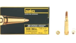 BALLES 308 WIN HAMMERHEAD 180GR