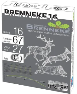 BALLES BRENNEKE 16/27G