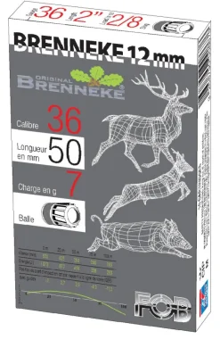 BALLES BRENNEKE 12MM