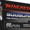 BALLES 22LR 42G SUBSONIC X50