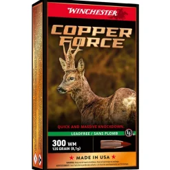 BALLES 300WM COPPER FORCE LEAD FREE 125GR