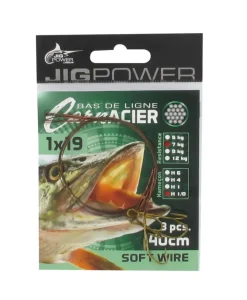 BAS DE LIGNE ACIER RYDER 19 B 40CM