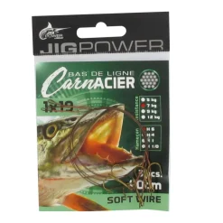 BAS DE LIGNE ACIER TRIPLE 19 B 40CM