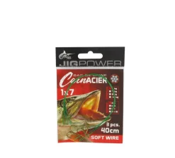 BAS DE LIGNE ACIER TRIPLE 7 B 40CM