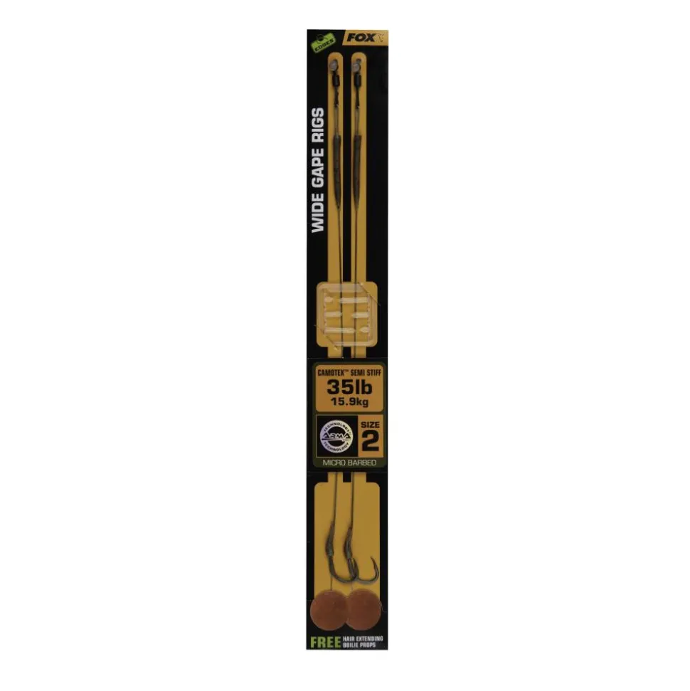BAS DE LIGNE MONTE WIDE GAPE X2