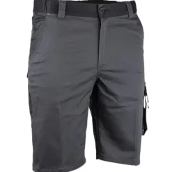 BERMUDA DE TRAVAIL DEDALE GRIS NOIR