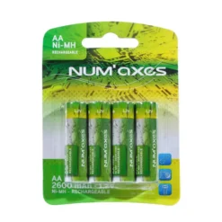 BLISTER 4 PILES AA RECHARGEABLES