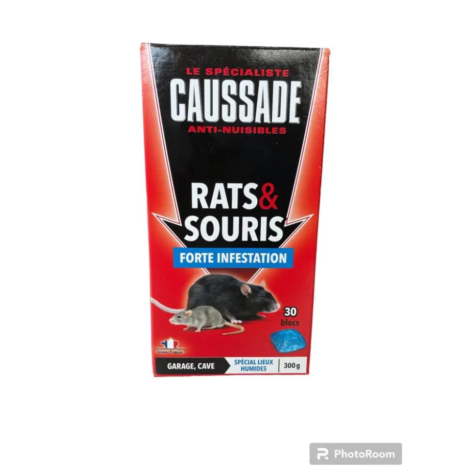 BLOC RATS SOURIS FORTE INFESTATION 300GR