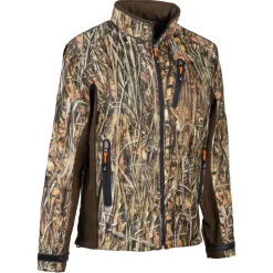 BLOUSON DE CHASSE HOMME SOFTSHELL GHOSTCAMO WET