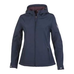 BLOUSON SOFTSHELL FEMME MARINE