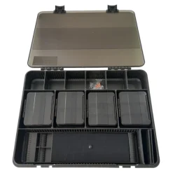 BOITE CARPE XL + 8 BOITES + BAS DE LIGNE