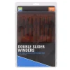BOITE DE PLIOIRS DOUBLE SLIDER 26CM ROUGE X8