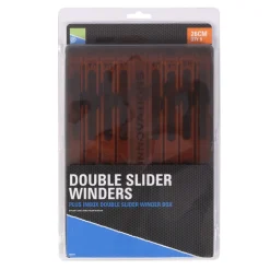 BOITE DE PLIOIRS DOUBLE SLIDER 26CM ROUGE X8