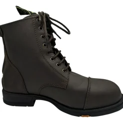 BOOTS COQUEES ZIP + LACETS HORTA