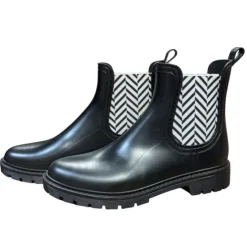 BOOTS ELASTIQUE MOANA ADULTE NOIR BLANC