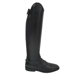 BOTTES CUIR LACETS EVORA NOIR
