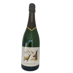 BOUTEILLE DE CHAMPAGNE CHEVREUIL