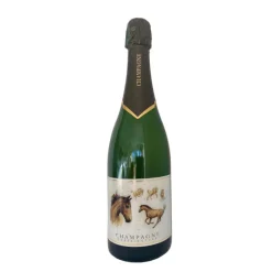 BOUTEILLE DE CHAMPAGNE CHEVAL