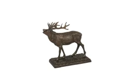 BRONZE CERF BRAMANT 16CM