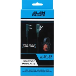 CABLE ADAPTATEUR TALKIE WALKIE G9/G7 PRO POUR CASQUES ANTIBRUIT PELTOR