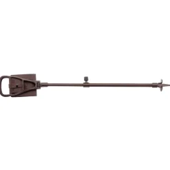 CANNE SIEGE ALU REGLABLE ASSISE CUIR 60-90CM