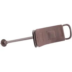 CANNE SIEGE ALU REGLABLE ASSISE CUIR 60-90CM
