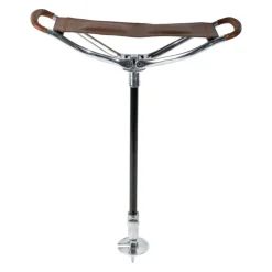 CANNE SIEGE LARGE CUIR