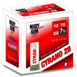 CARTOUCHES CYRANO SPORT 12/28G N7.5