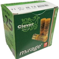 CARTOUCHES MIRAGE T1 20/28G N7.5