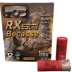 CARTOUCHES RX BECASSE STD 12/32G 6.5+8.