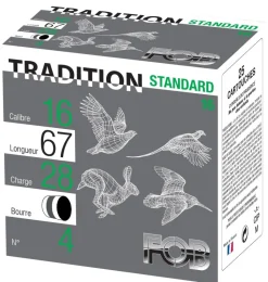 CARTOUCHES STANDARD 16/67 28G BG X2