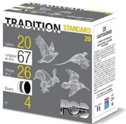 CARTOUCHES STANDARD 20/67 26G BG X2