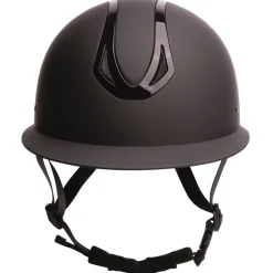 CASQUE D'EQUITATION PRO F1 MAT NOIR