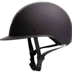 CASQUE D'EQUITATION PRO F1 MAT NOIR