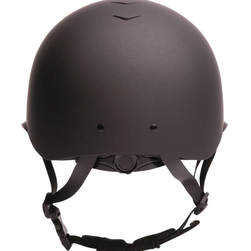 CASQUE D'EQUITATION PRO F1 MAT NOIR