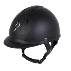 CASQUE D'EQUITATION REFERENCE STANDARD NOIR