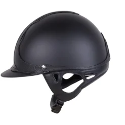 CASQUE D'EQUITATION REFERENCE STANDARD NOIR