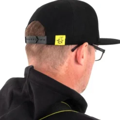 CASQUETTE BLACK CAT NOIRE FLAT PEAK