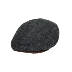 CASQUETTE CHEVRONS GRISE