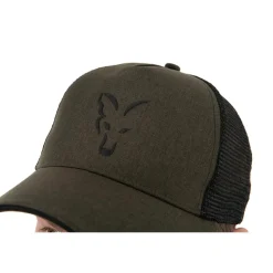 CASQUETTE TRUCKER VERT NOIR