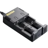 CHARGEUR 2 ACCUS AC100-240V 50/60HZ - DC12V