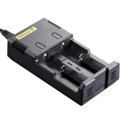 CHARGEUR 2 ACCUS AC100-240V 50/60HZ - DC12V