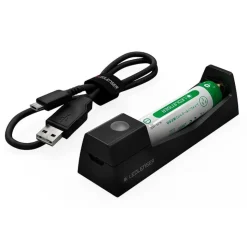 CHARGEUR USB+BATTERIE LI-ION 14500