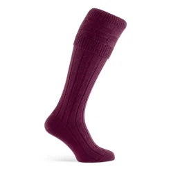 CHAUSSETTE PORTLAND BURGUNDY