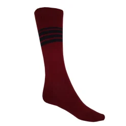 CHAUSSETTES FOOT BORDEAUX/MARINE