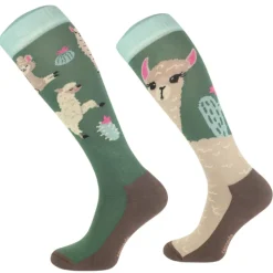 CHAUSSETTES FUN DESIGN ALPAGA FOU