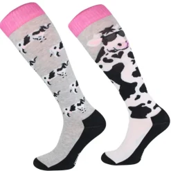 CHAUSSETTES FUN DESIGN VACHE