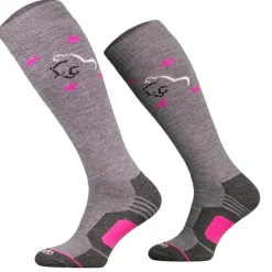 CHAUSSETTES HIVER GRISES